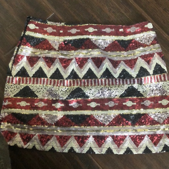 Sequins forever 21 skirt - Picture 2 of 4